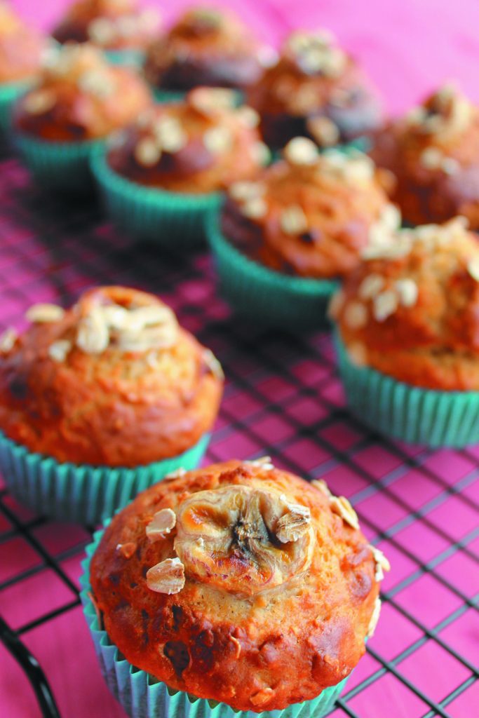 Banana and Oat Muffins