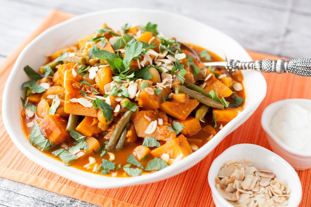 Vegetable Tagine; tagine recipe; vegetarian main course; i love cooking recipe