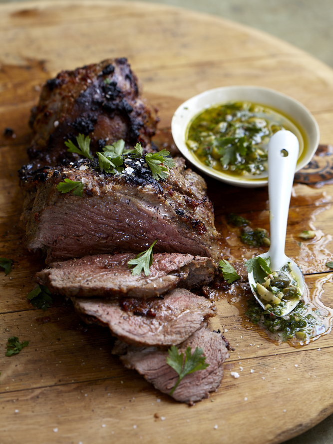 Leg of lamb rozanne stevens; Easter lamb recipe; i love cooking recipe;