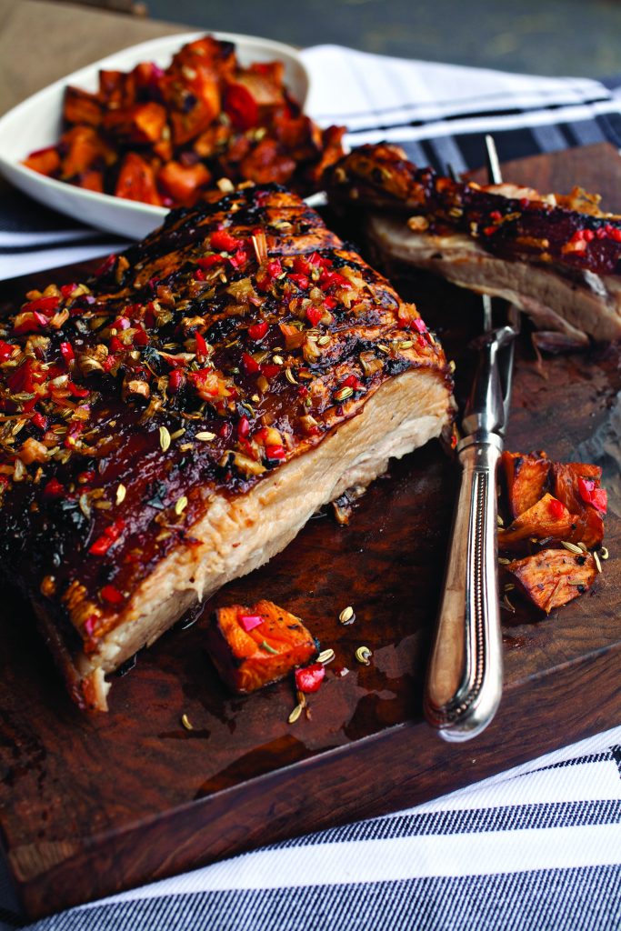 Pork Belly recipe; Catherine Fulvio pork belly recipe; The weekend chef