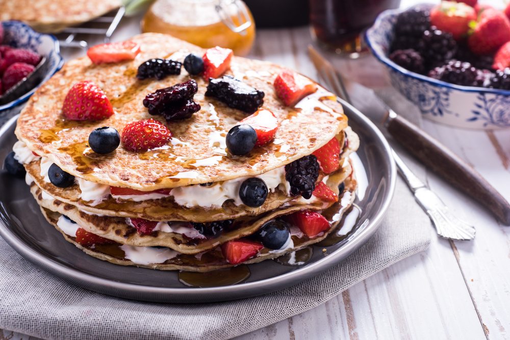 Keelings Fruity Pancakes