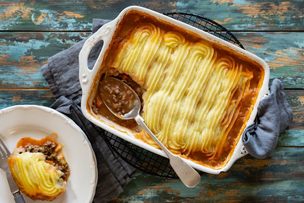 cottage pie, beef mince recipe, batch cooking, i love cooking ireland recipes