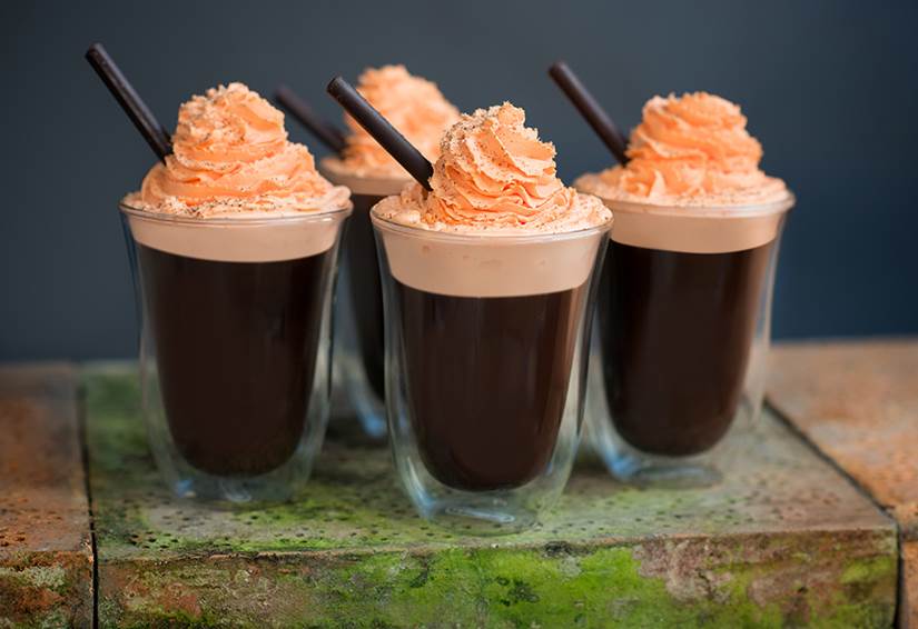 Cinnamon and Pumpkin Hot Chocolate