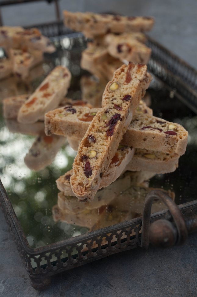 BISCOTTI WITH DRIED APRICOTS AND CRANBERRIES Lynda Booth Dublin Cookery School I Love Cooking