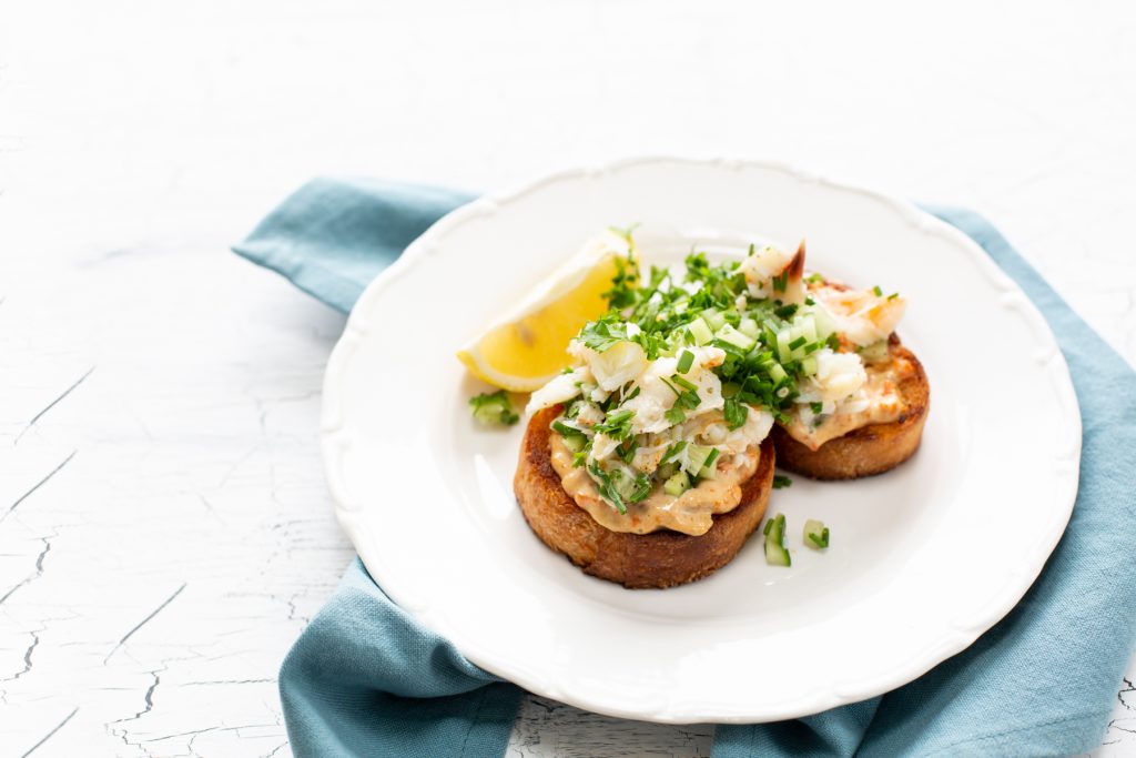 Niall Sabongi Crab on Toast, Klaw restaurant, island nation, Irish food, I Love COoking