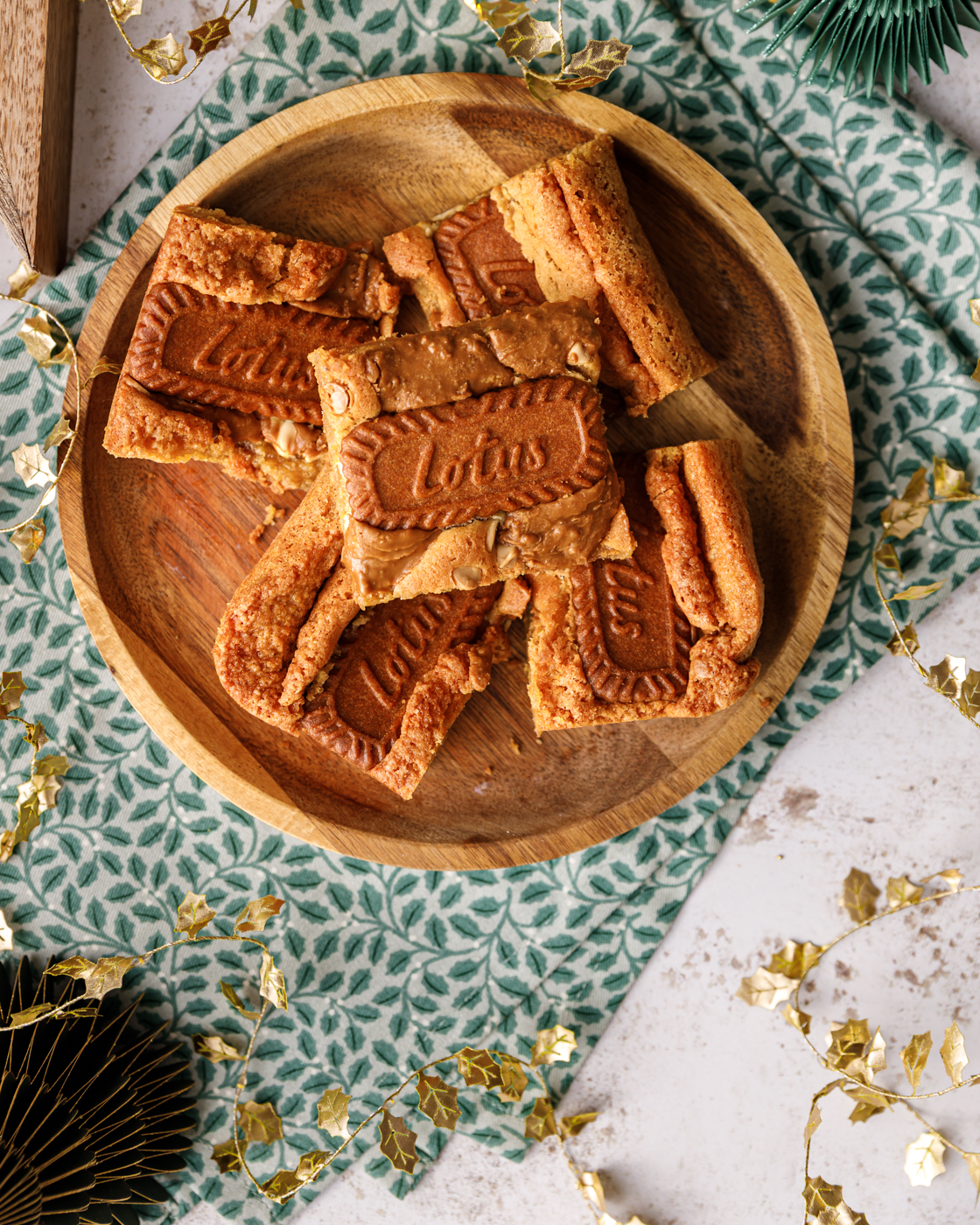 Biscoff Blondies